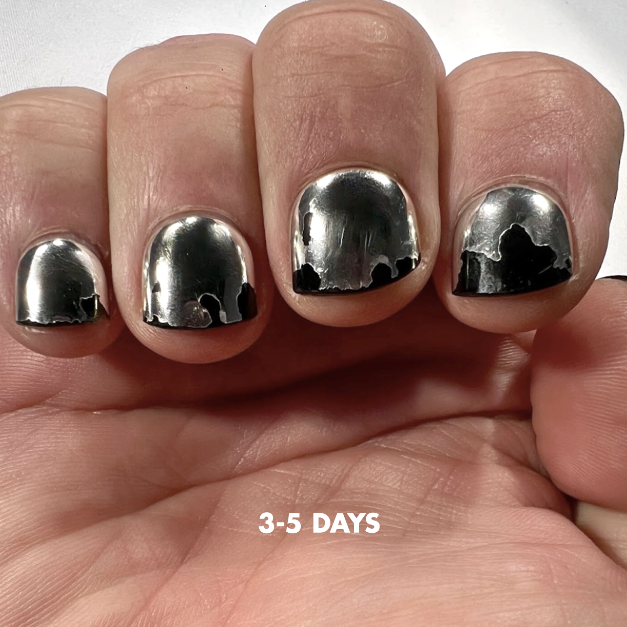 Metallics - Dark Chrome Transformation to Black Gloss