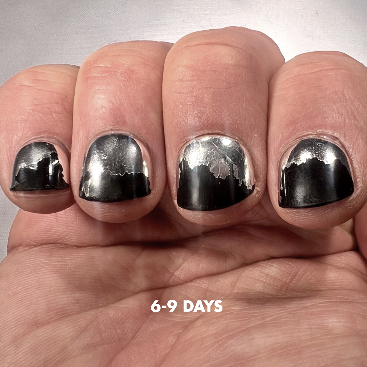 Metallics - Dark Chrome Transformation to Black Gloss