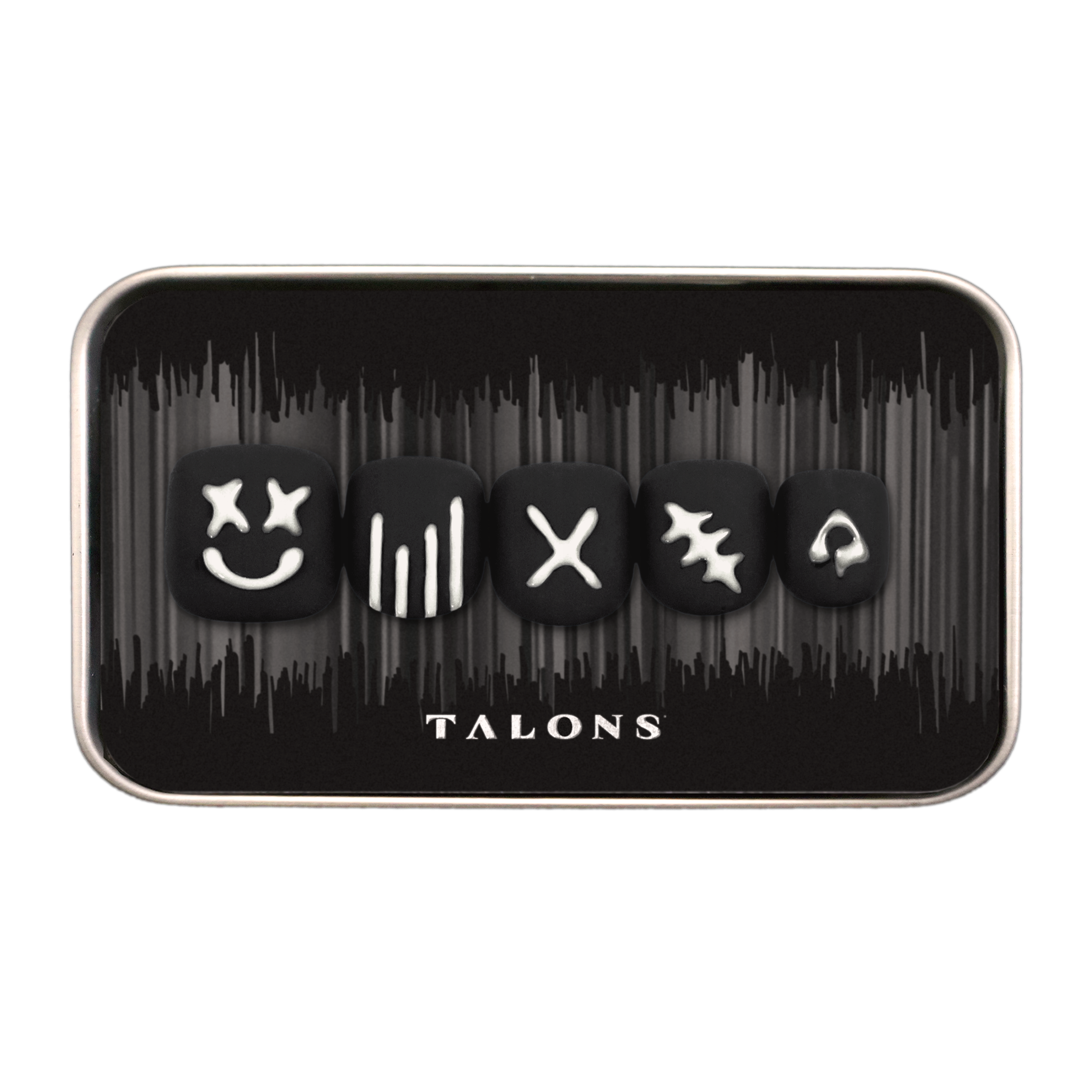 Dark Comedy - White on Black