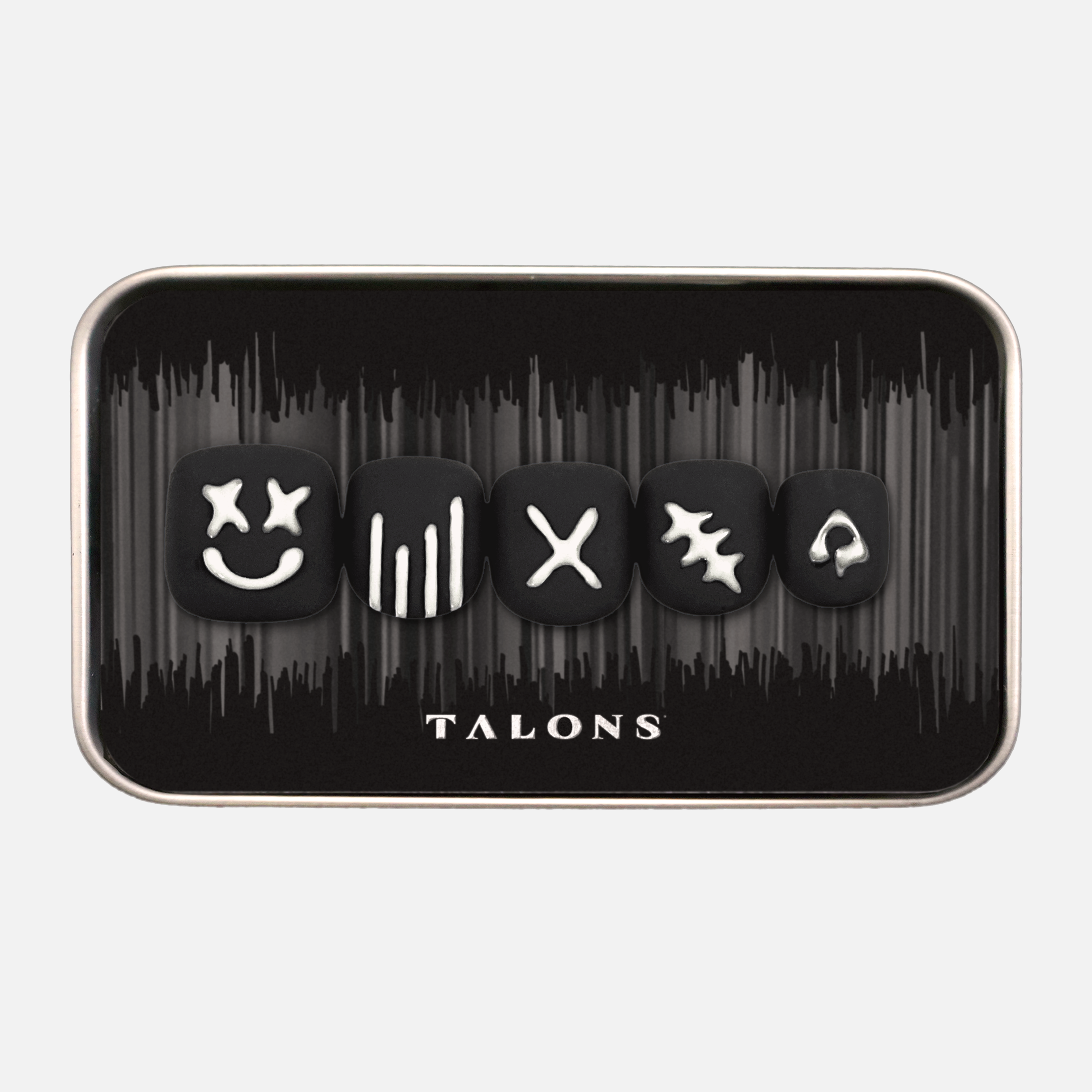 Dark Comedy - White on Black